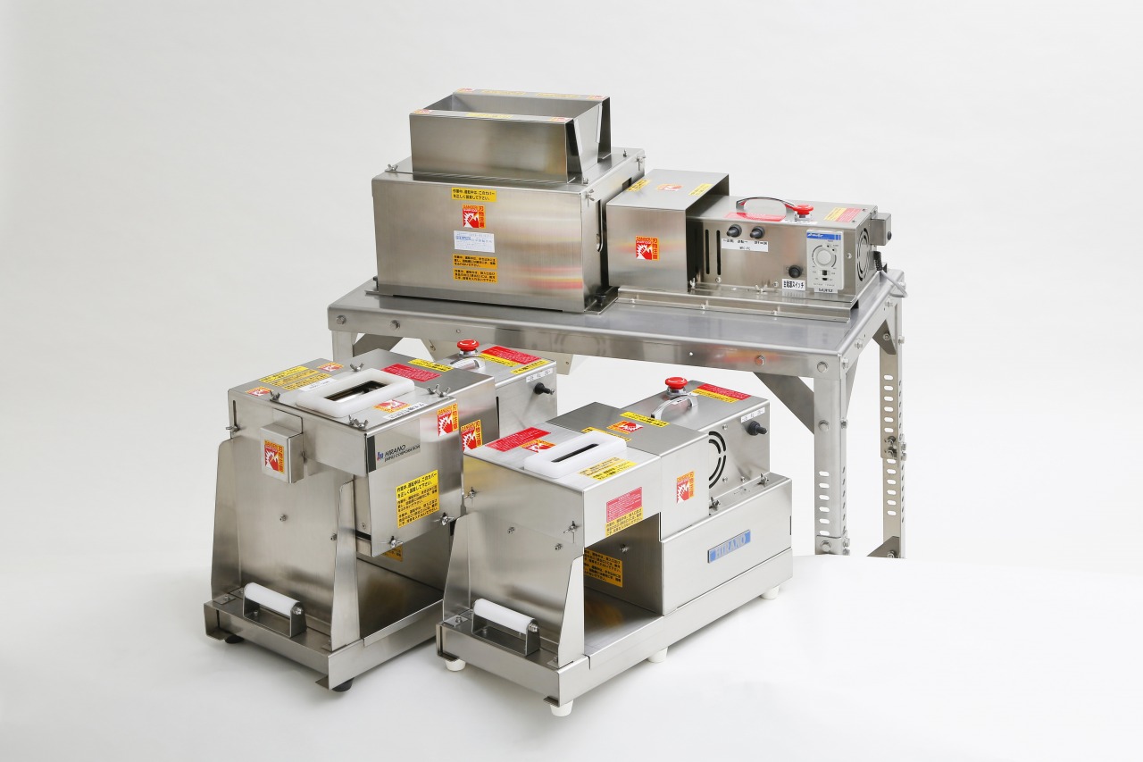 ★C8900【税込】ヒラノ 電動マルチロータリーカッター/スライサー MRC-55RE/野菜・コンブ・油揚げにも/1.8mm巾カット マルチロータリーカッター(MRC)のご紹介 | 平野製作所 業務用